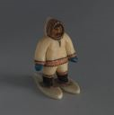 Image of Figure on Snowshoes in Labrador-Style Anorak